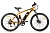 Электровелосипед Eltreco XT 600 (Оранжево-черный-2127)