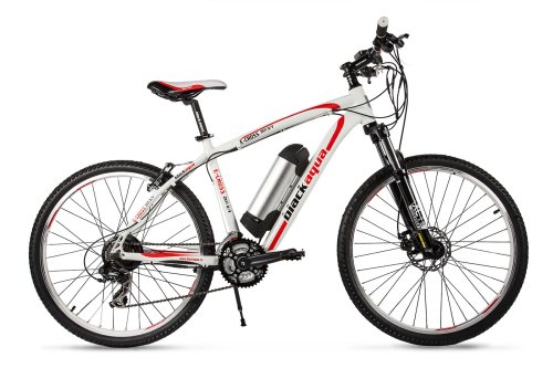 Велогибрид TOTEM Black Aqua 26 e-Cross с ручкой газа