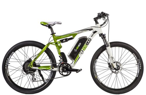 Велогибрид Eltreco Vitality ES 600 (green/white)