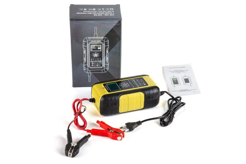 Зарядное устройство для AGM, жидкостных и LiFePo4 аккумуляторов с десульфатором12-24V/6-180AН