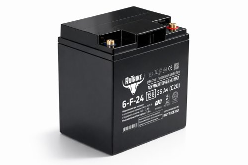Аккумулятор для ИБП Rutrike 6-F-24 (12V26A/H C20)