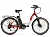 Электровелосипед Eltreco White (Черно-красный-2624)