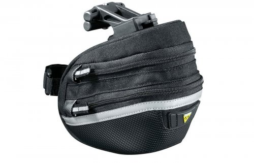TOPEAK Wedge Pack II w/Fixer F25 w/rain cover подседельная сумка с креплением с чехлом, маленькая