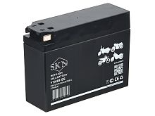 Аккумулятор стартерный для мототехники SKN YTX4B-BS (12V/2,5Ah/40A) [GT4B-5, CT 12025]