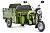 Грузовой электротрицикл Rutrike Вояж-П2 1250 60V 800W (Зеленый-2592)
