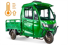 Грузовой электротрицикл Rutrike КАРГО Кабина обогрев 1500 60V1000W
