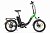 Велогибрид VOLTECO FLEX UP! (Черно-зеленый-2404)