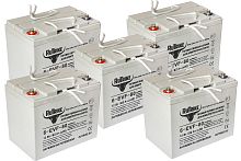 Комплект тяговых аккумуляторов Rutrike 6-EVF-80 (60V80A/H C3)