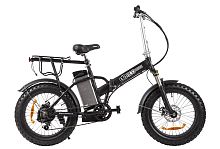 Велогибрид Eltreco Pragmatic FAT 20" matt black