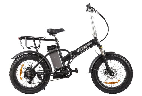 Велогибрид Eltreco Pragmatic FAT 20" matt black